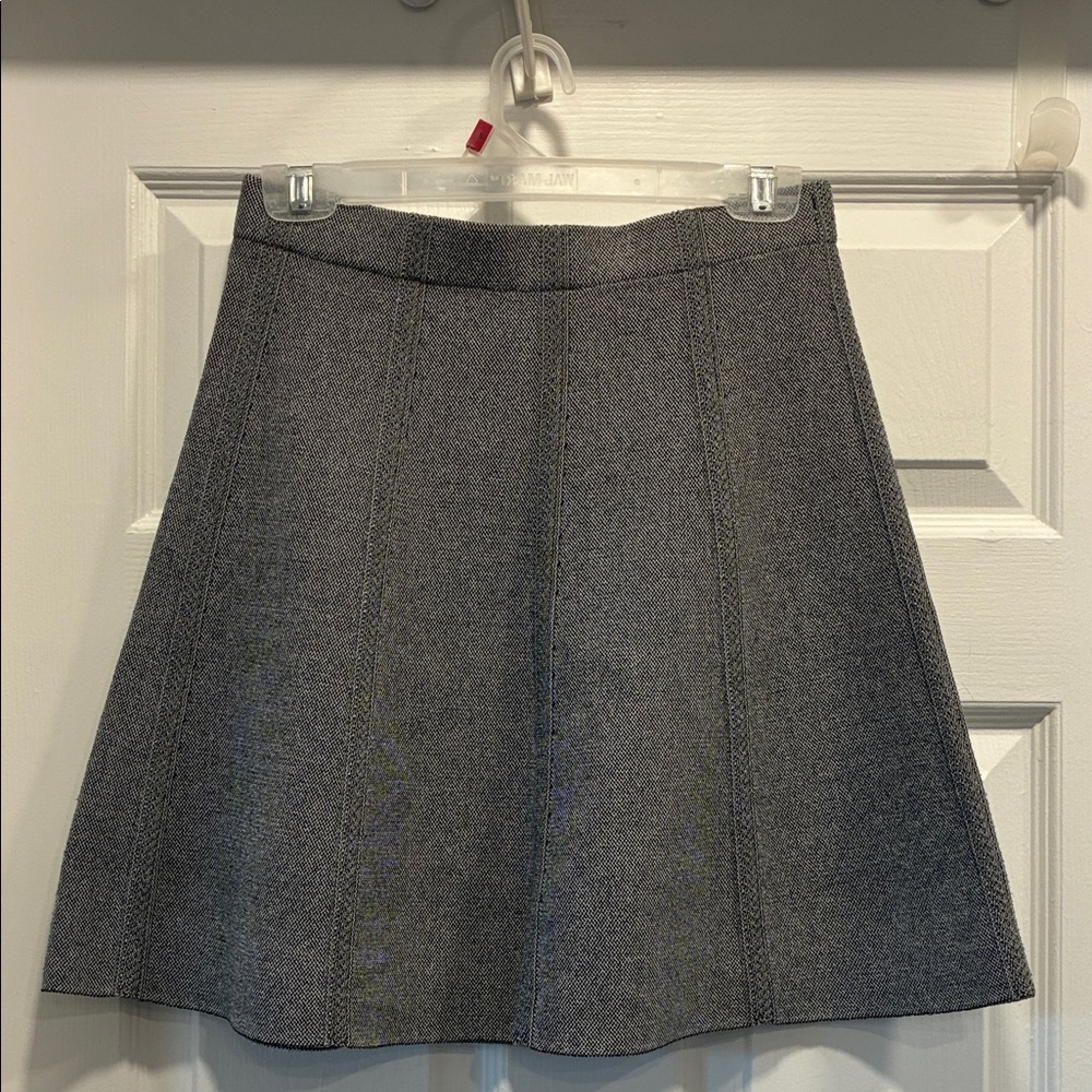 Zara Elegant Gray A-Line Skirt